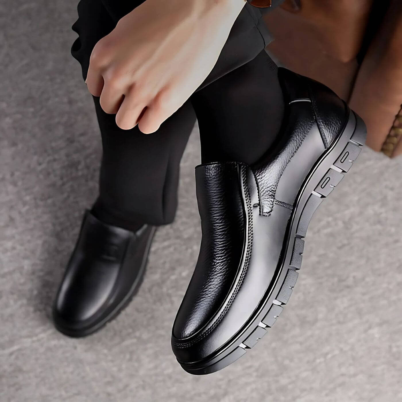 FALKRO | Bequeme Orthopädische Herrenschuhe