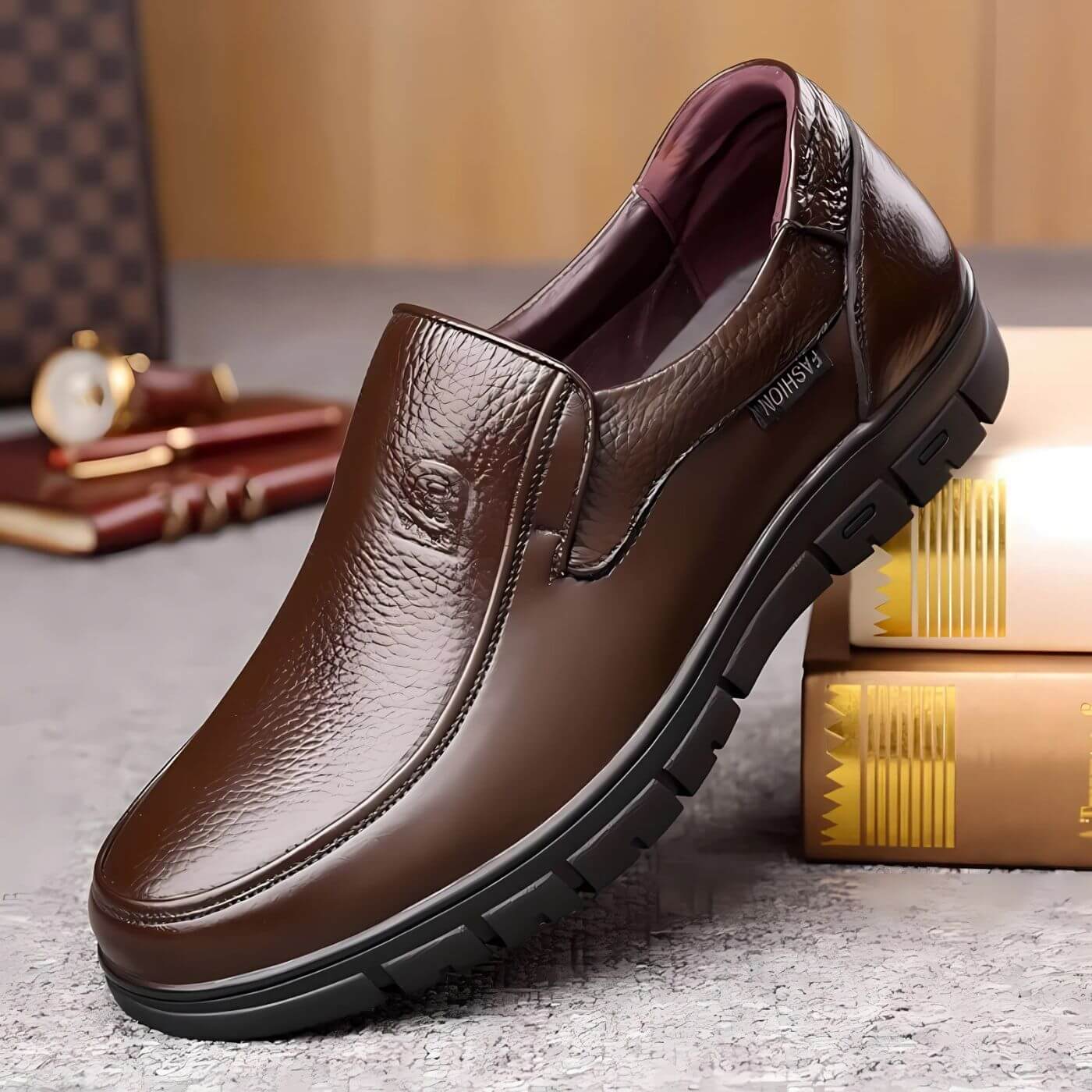 FALKRO | Bequeme Orthopädische Herrenschuhe